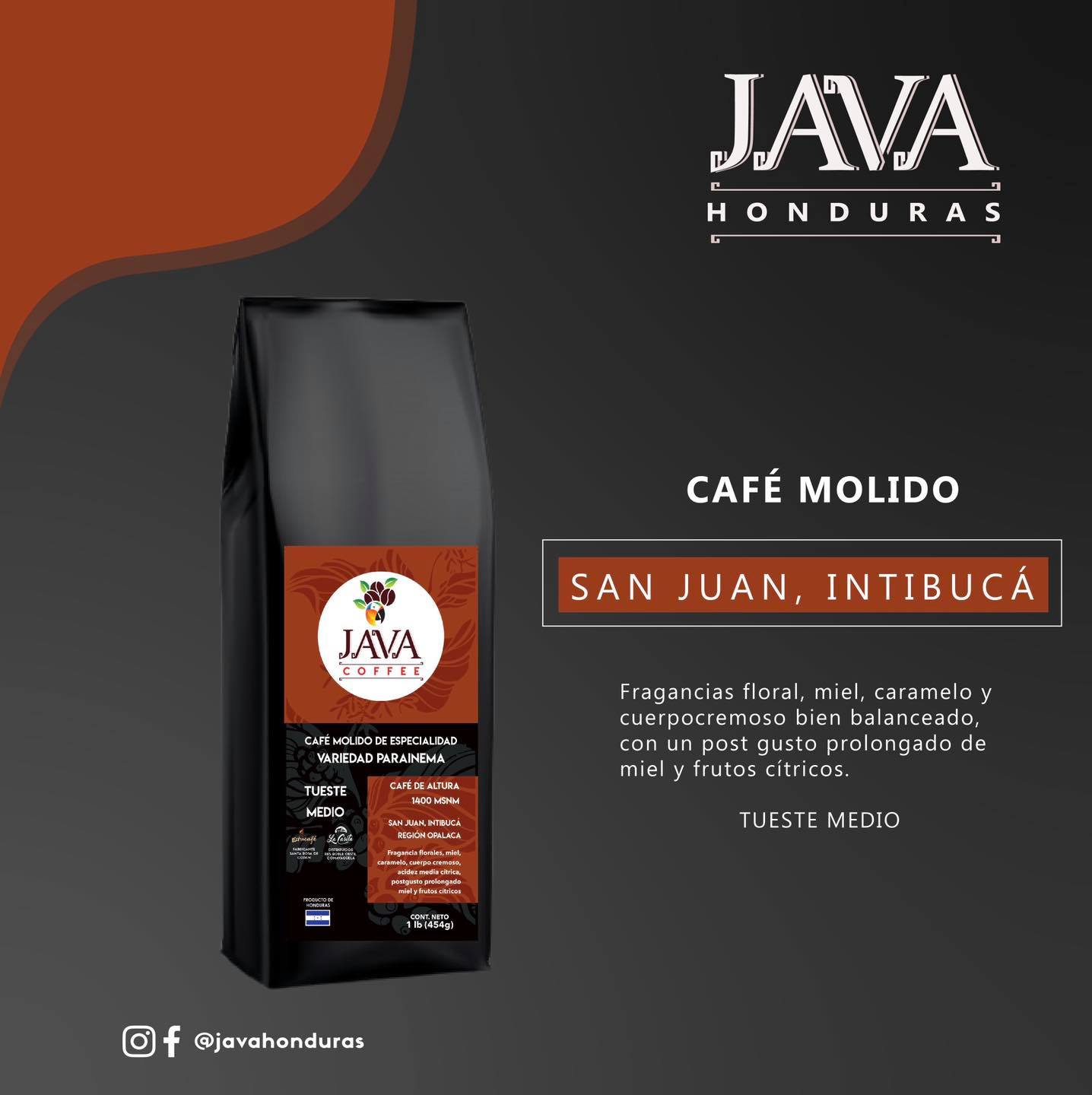 Java Honduras - Café de Altura originario de San Juan,...