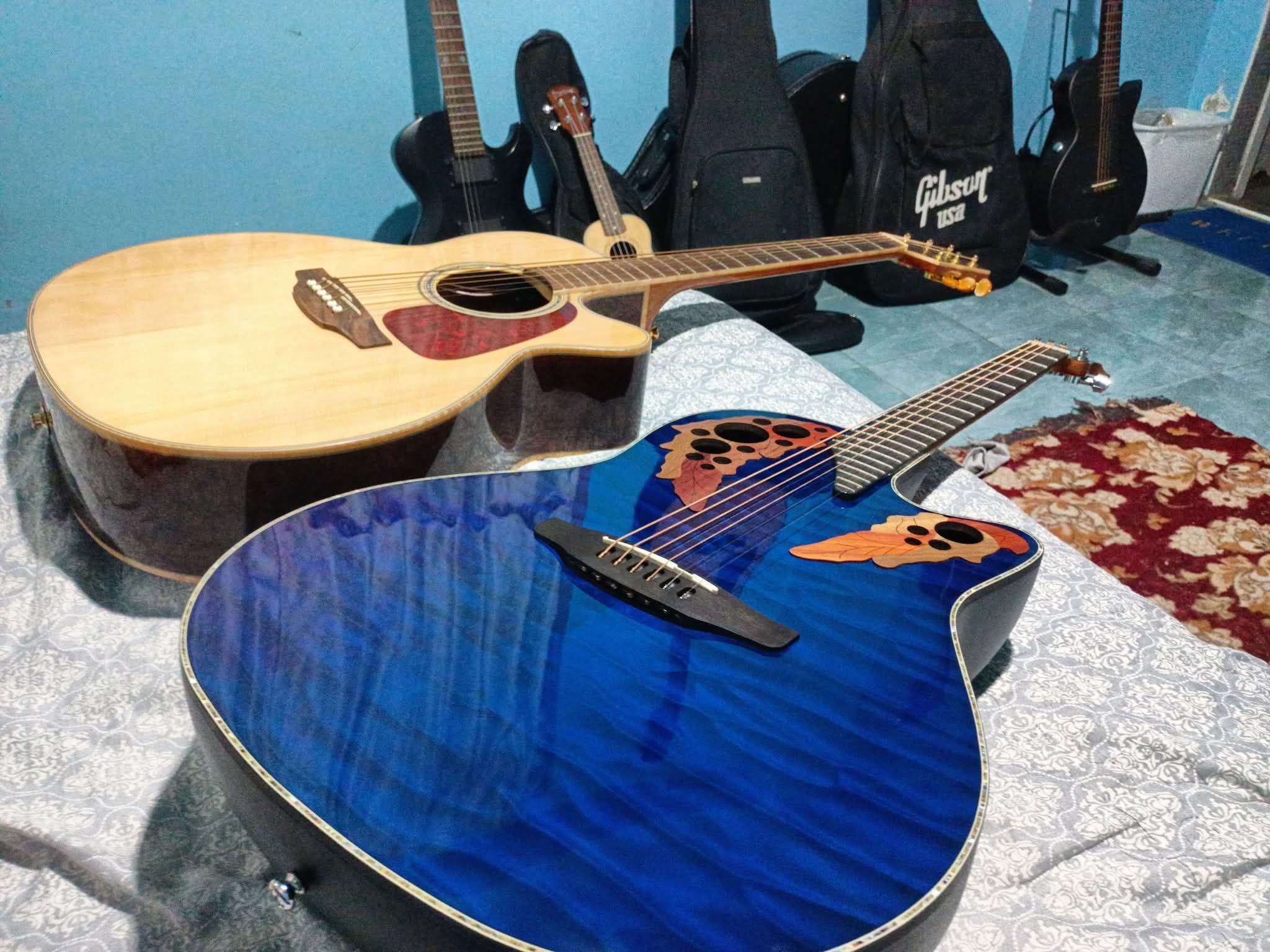 MORRIS MF-605 body Grand Auditorium: GA ปี 1990 ไม้หน้าแท้ (Solid