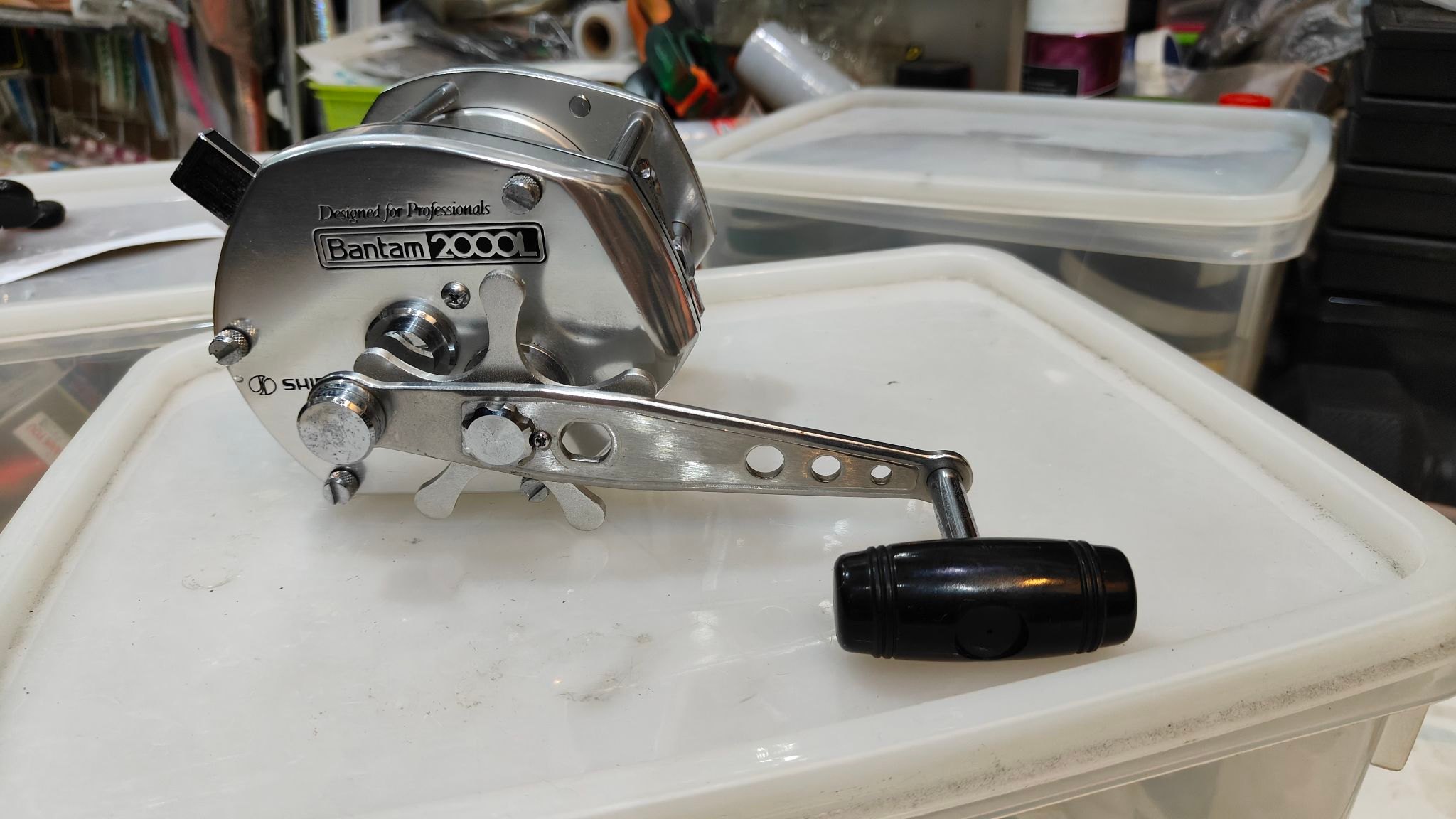 Shimano bantam Black Magnum BKM-2000 II reel features and reviews