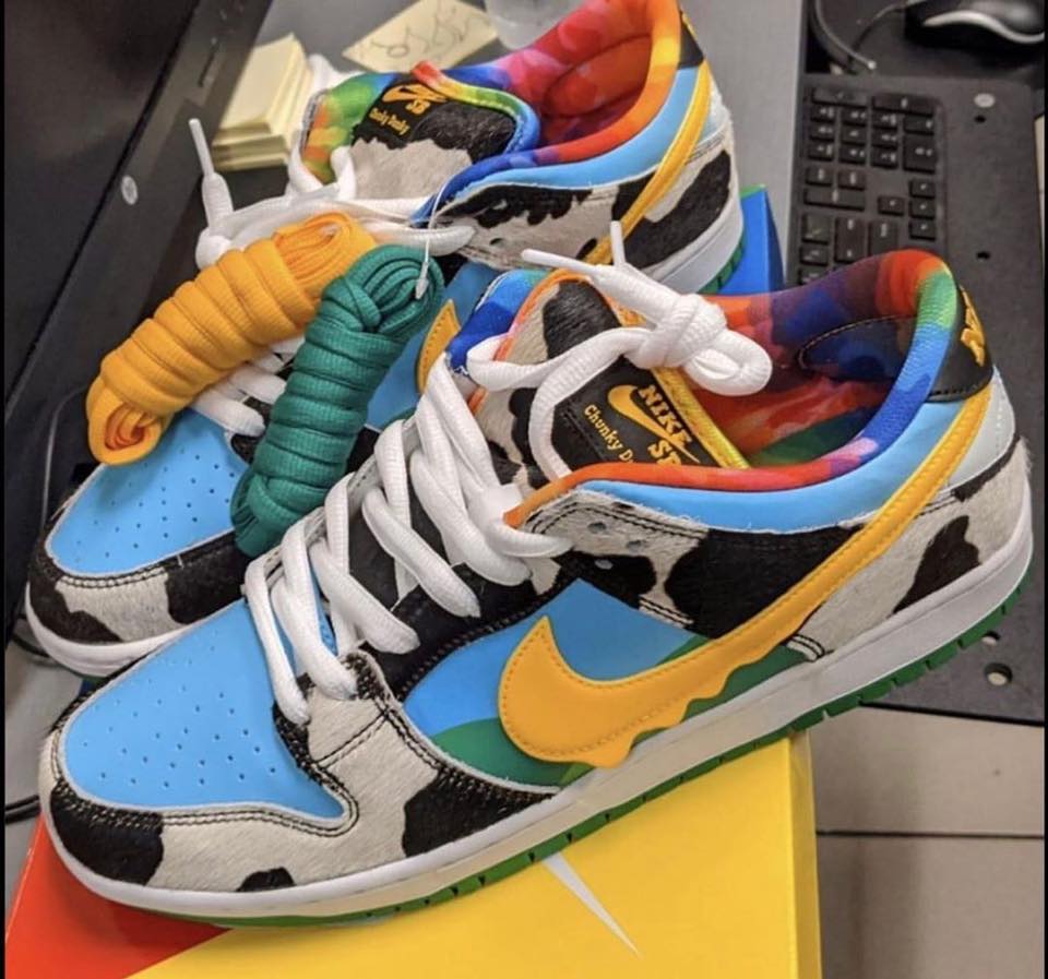 First look at the Ben & Jerry's x Nike “Chunky Dunk” coming soon 👀🍦