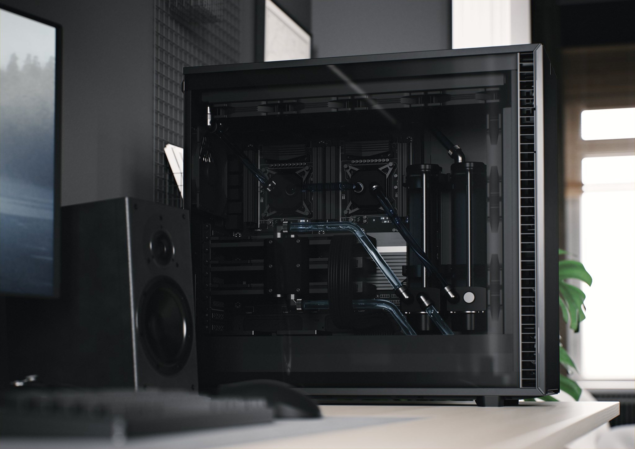 Fractal - The Define 7 XL has plenty of room for massive builds 