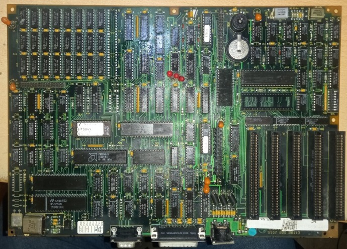 Tektronix 4051 (1976). Back then this was one of the best graphics