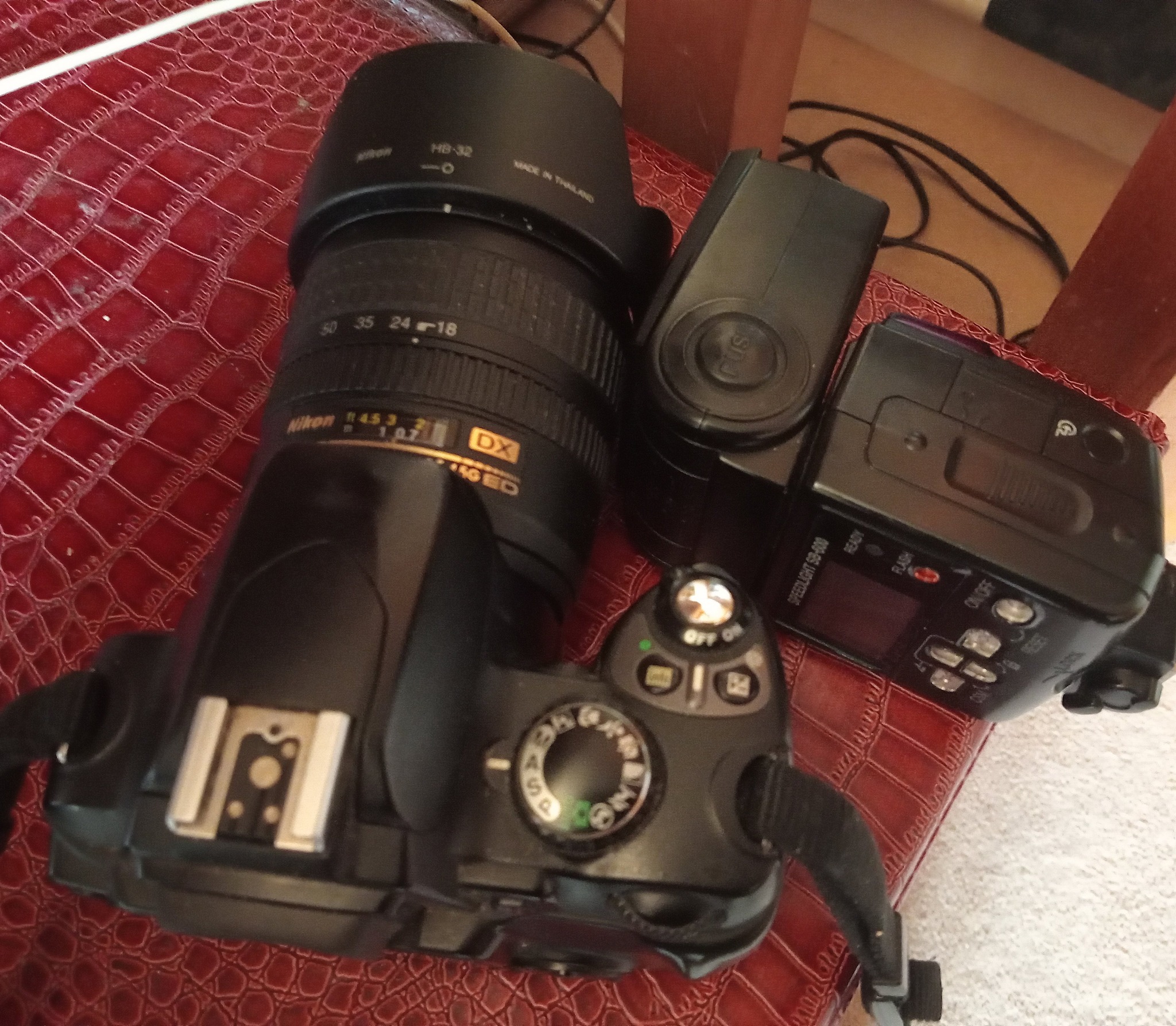 My favourite companions since 2010. Nikon D40X with an 18 70 afs 