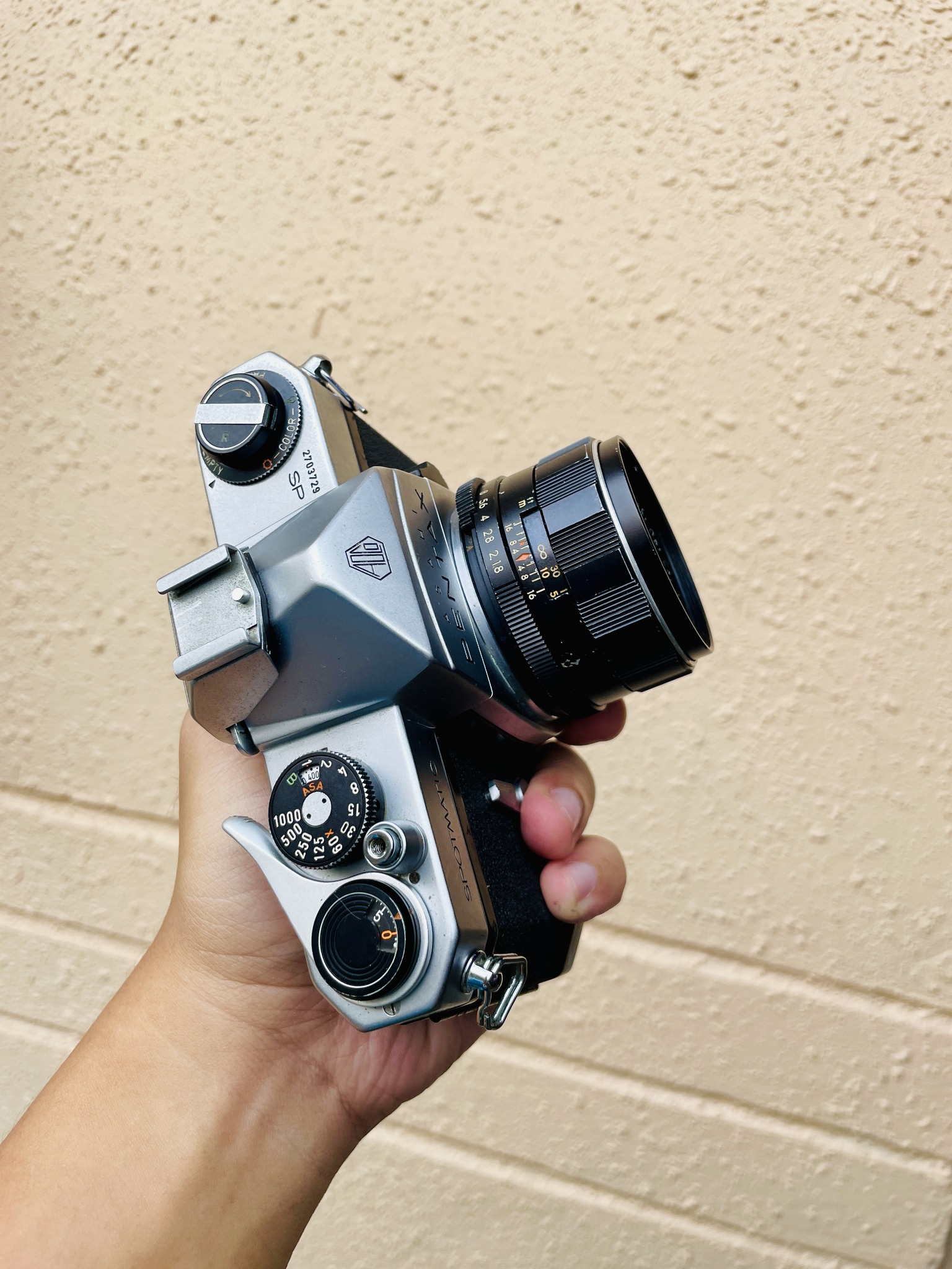 Asahi Pentax Spotmatic with 55mm f/1.8 lens for sale