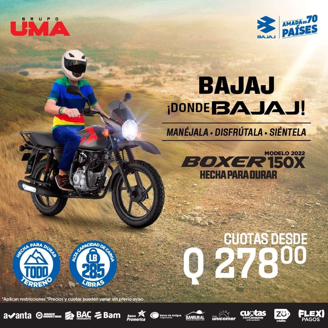 Bajaj donde... - Grupo Morema - Motos y Repuestos Bajaj