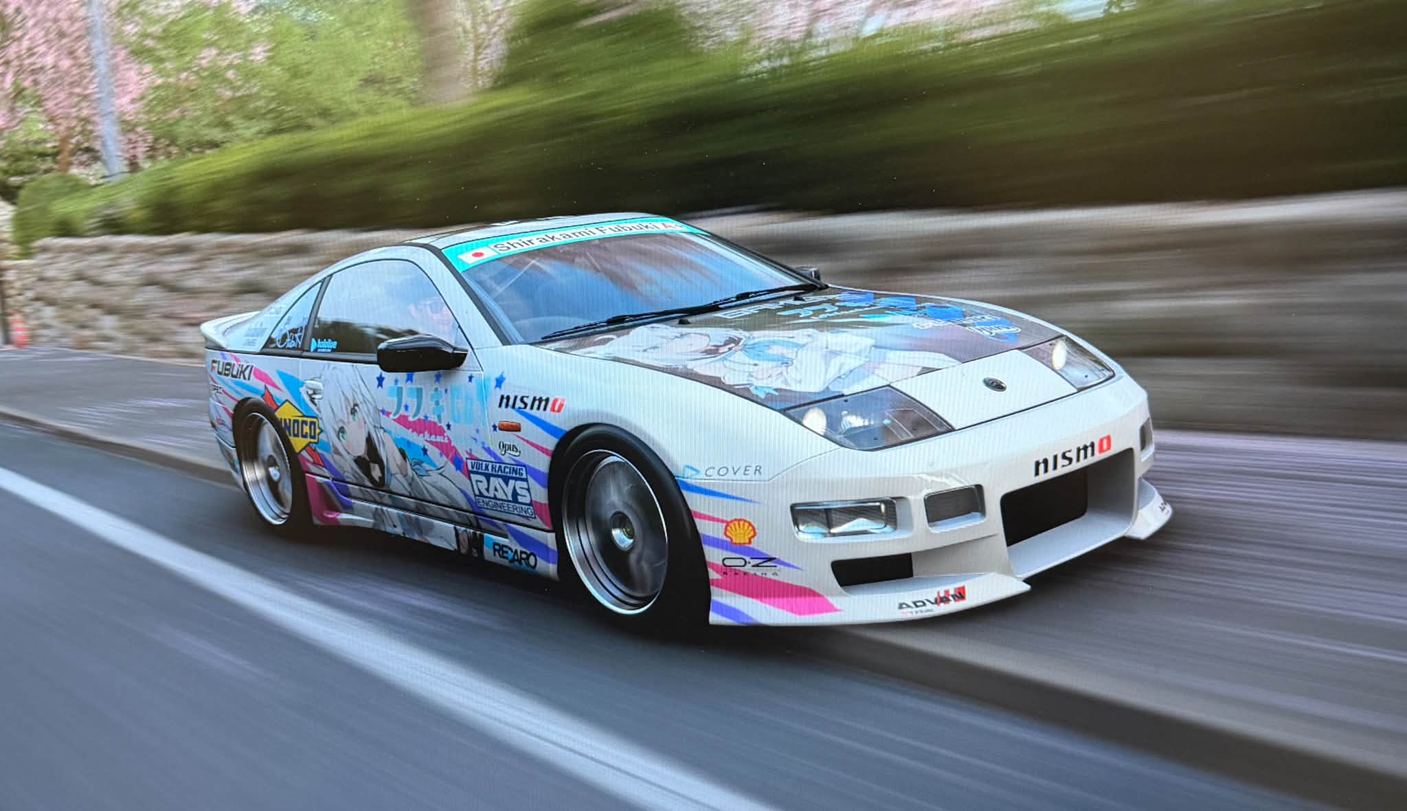Nissan 300zx 白上吹雪ver