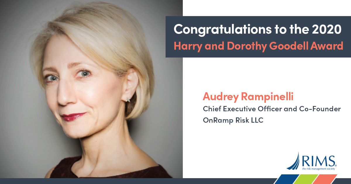 Congratulations to... - RIMS, the risk management society