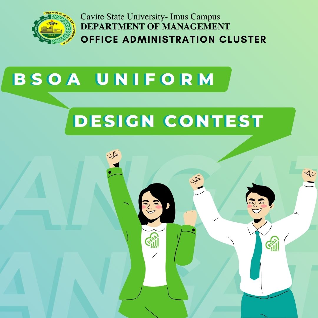 𝐁𝐒𝐎𝐀 𝐔𝐍𝐈𝐅𝐎𝐑𝐌 𝐃𝐄𝐒𝐈𝐆𝐍 𝐂𝐎𝐍𝐓𝐄𝐒𝐓 The deadline for submission of entries is ...