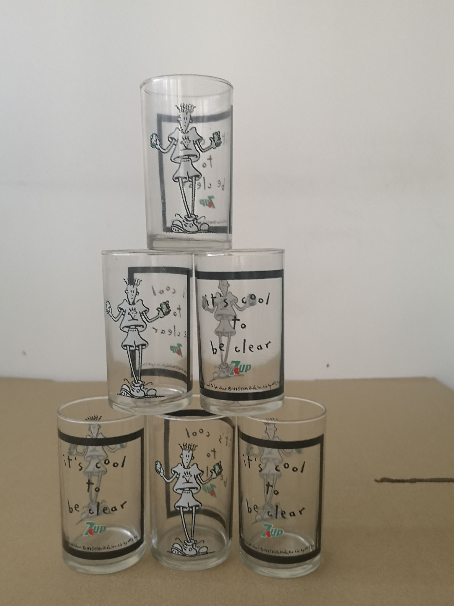 Remember Fido Dido Found my fido dido glasses. 2 sets of 6