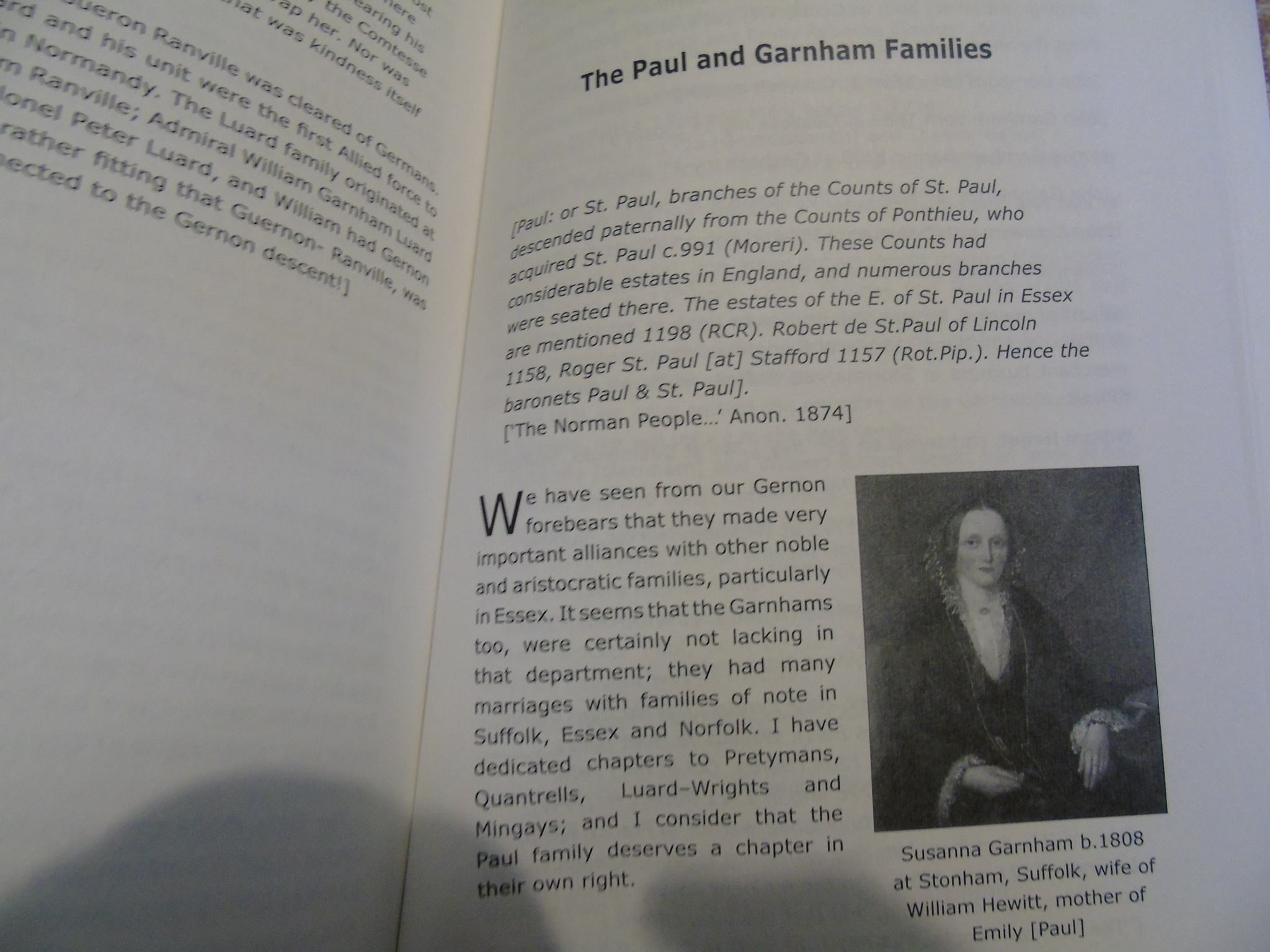 The Gernons and Garnhams Their ancestry and origins