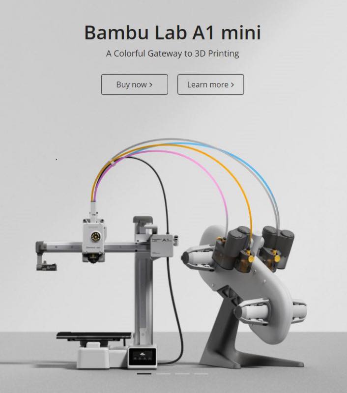 RekaJadi - OFFICIALLY LAUNCHED BAMBU LAB A1 MINI! Ya betul Bambu Lab ...