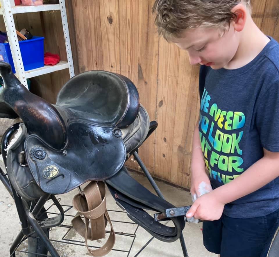 The first day of camp was a... - Hitchin' Post Riding Lessons