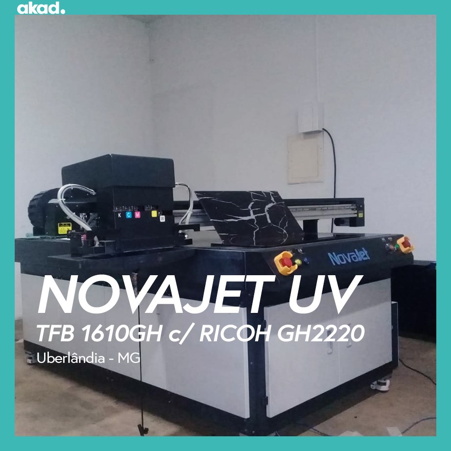 Mais uma instalação da Novajet UV realizada pela AKAD! Descubra o que ...