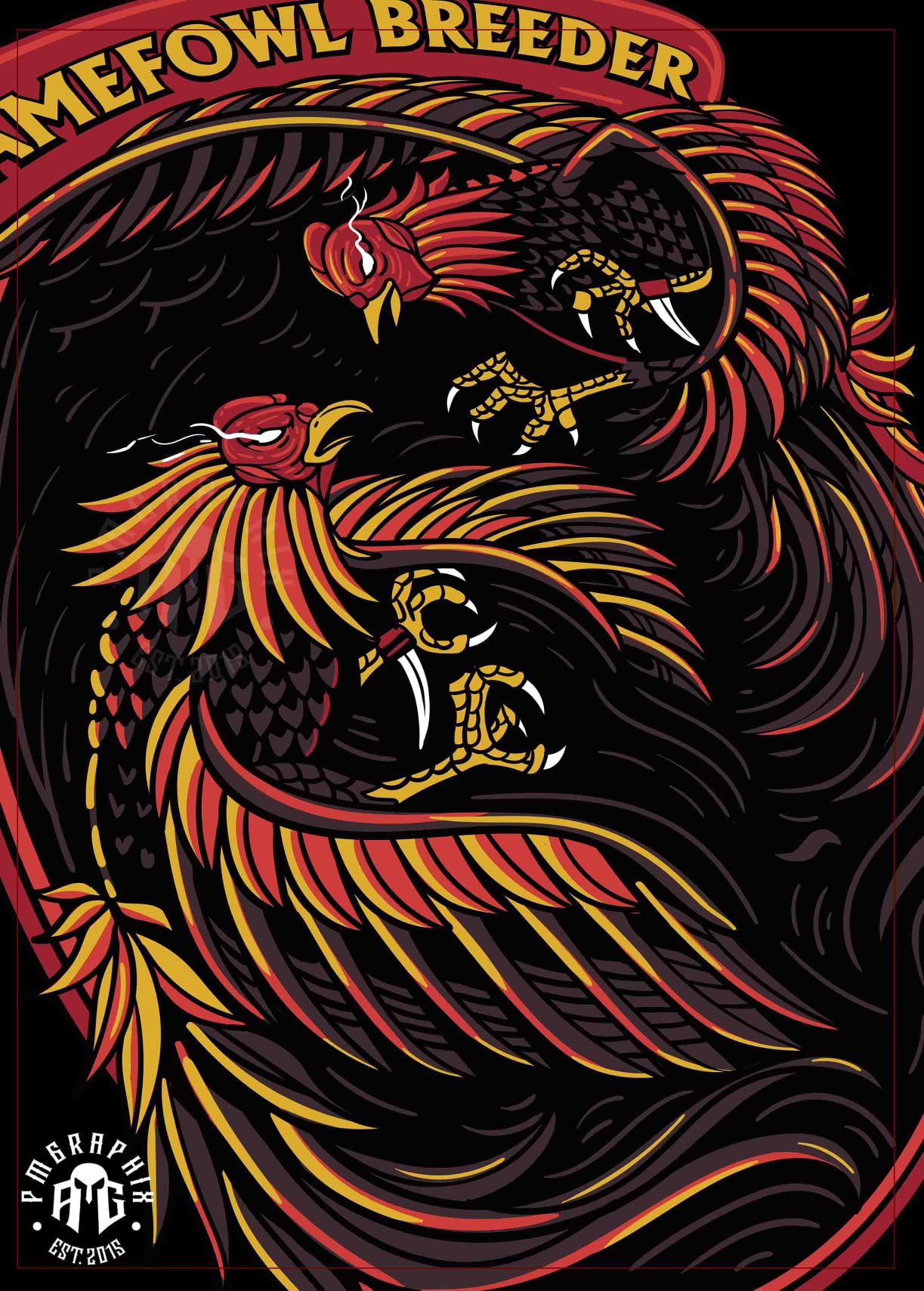 PM Graphix - Gamefowl Breeder! Design for Sabong Bloodlines Clothing # ...