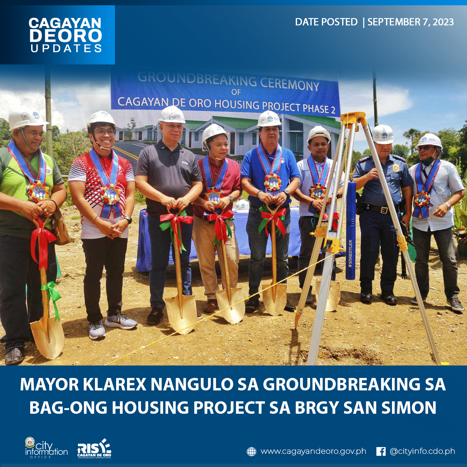 MAYOR KLAREX... - Cagayan de Oro City Information Office | Facebook