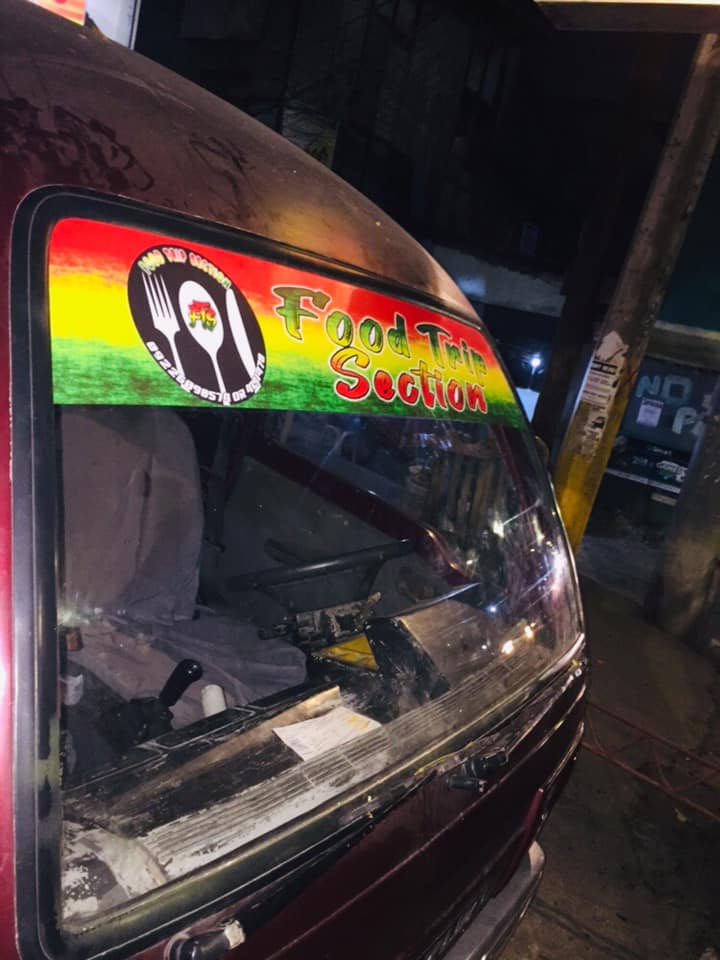 Sticker Master - Multicab Visor Sticker Installed