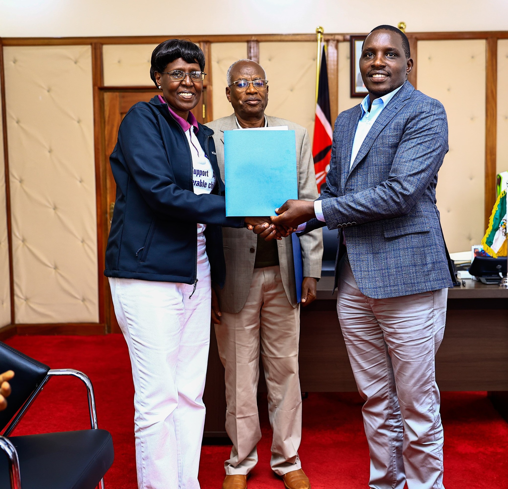 Today’s inking of a partnership with... - Hon Kapkea Evans | Facebook