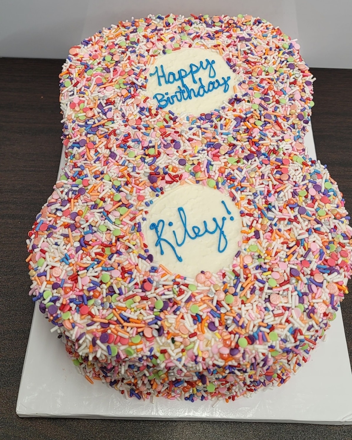 C & - Who doesn't love a sprinkle cake? Happy Birthday Riley! 🎉🎉🎉 # ...