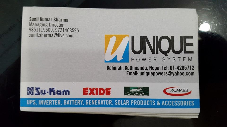 Unique Power System