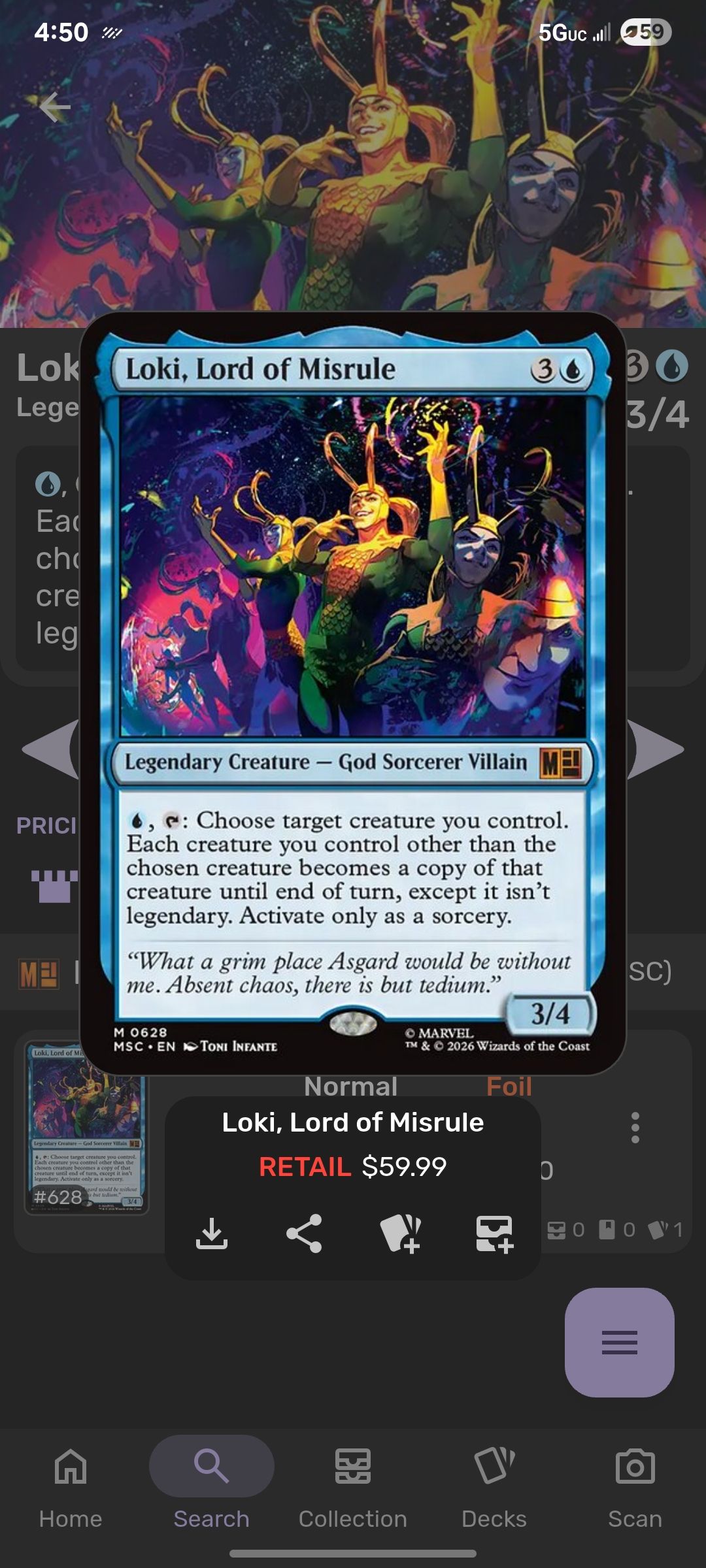 Anyone have a Loki, Lord of Misrule edge decklist I could check