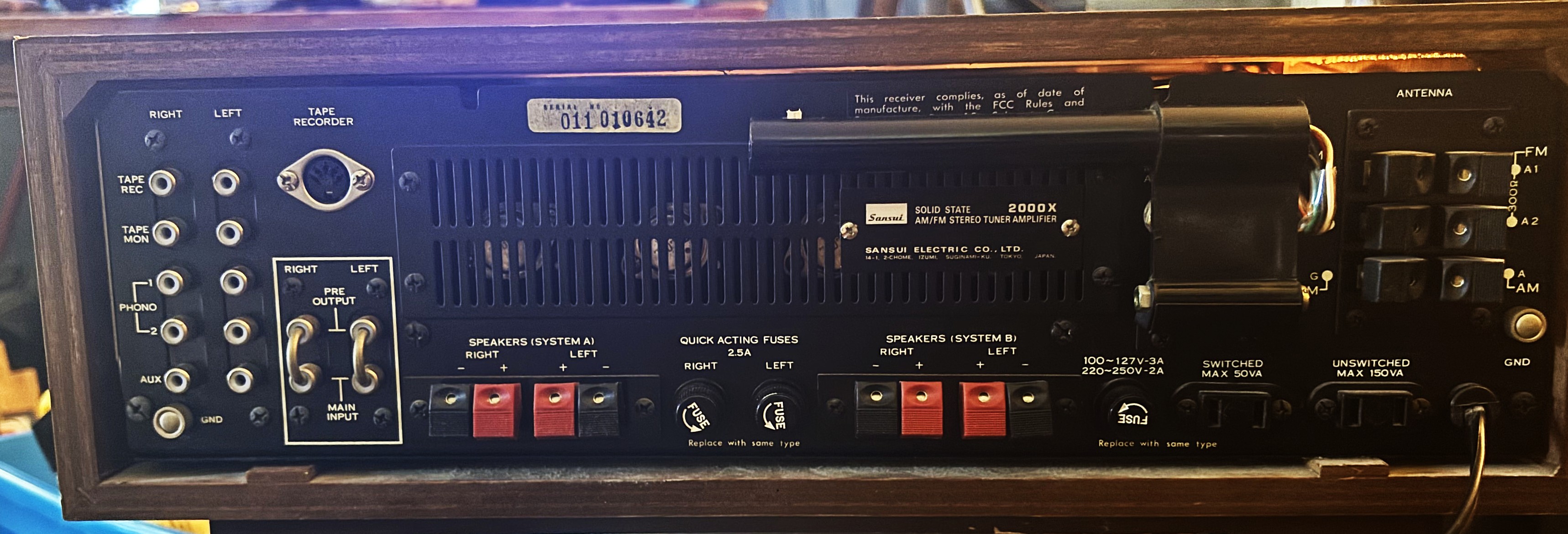 Sansui AX-7 Audio Mixer