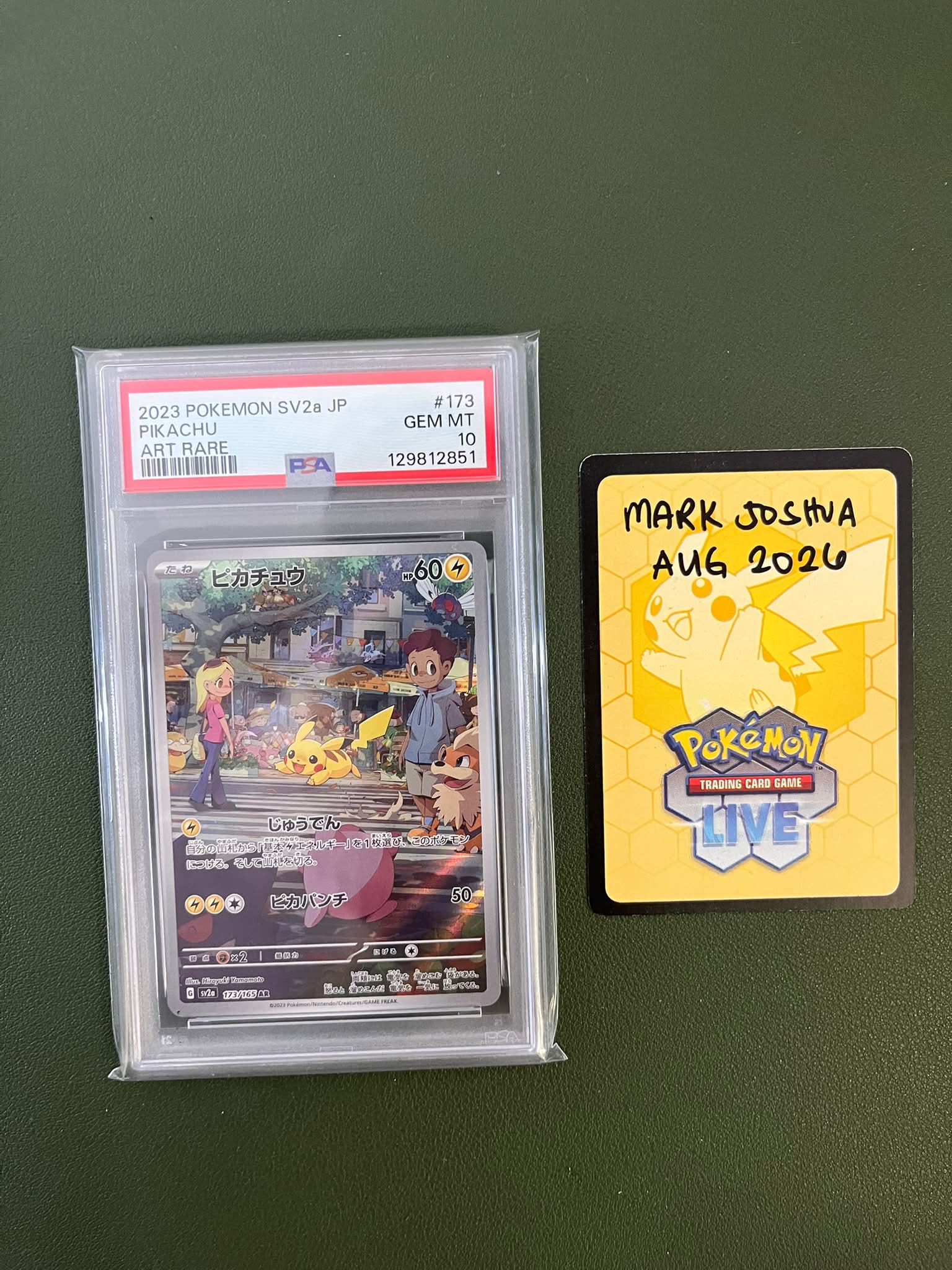 PSA 9 Mint 2023 Pokémon SV3a JP Mantyke Card for Sale
