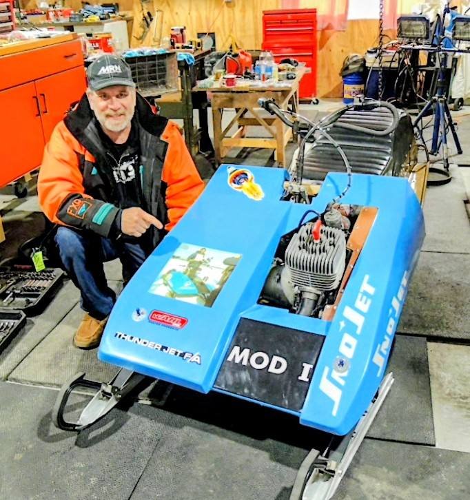 Jim Adema's unrestored 72 Thunderjet signed by his widow, Patty