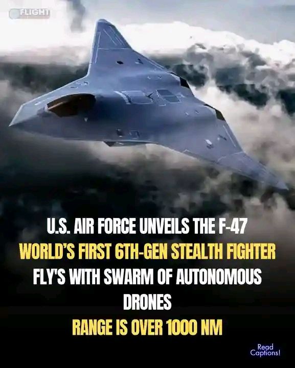 Trump unveils 6th generation stealth fighter to replace F-22. He's