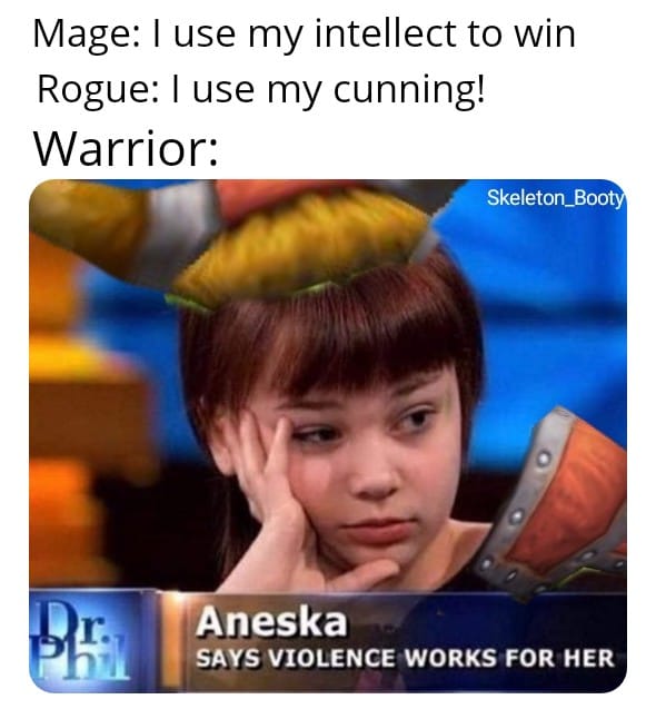Not enough rage