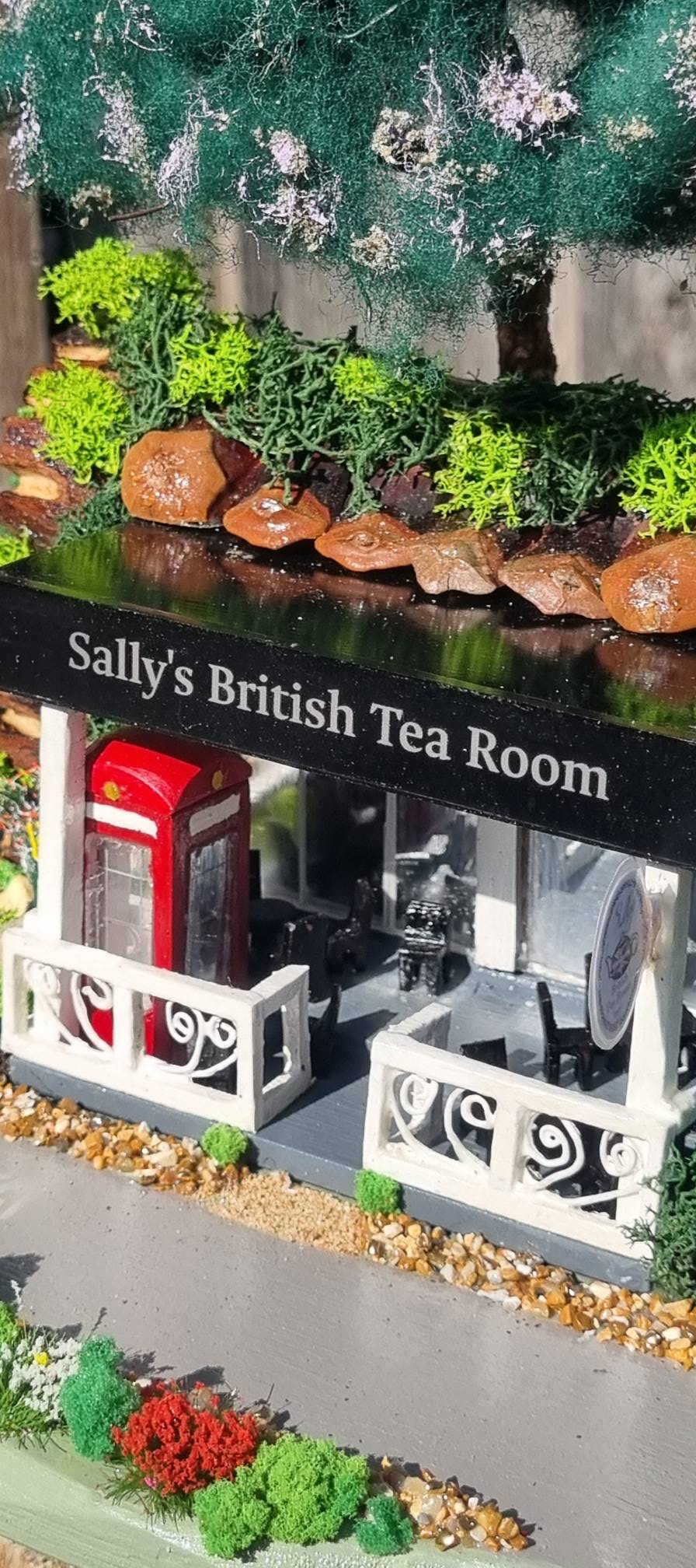 This tea room feels like stepping into a fairytale.
