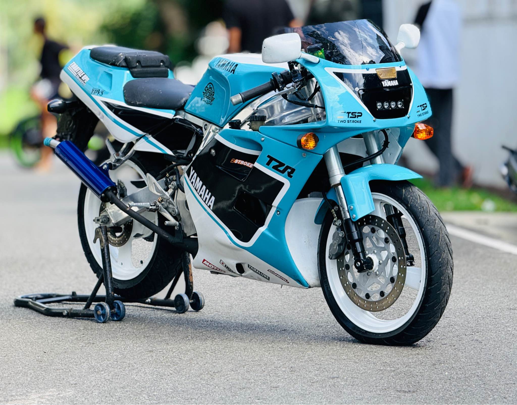 ⚡Belgarda 4DL⚡ 🔵 The Yamaha TZR125R (4DL) Belgarda is a