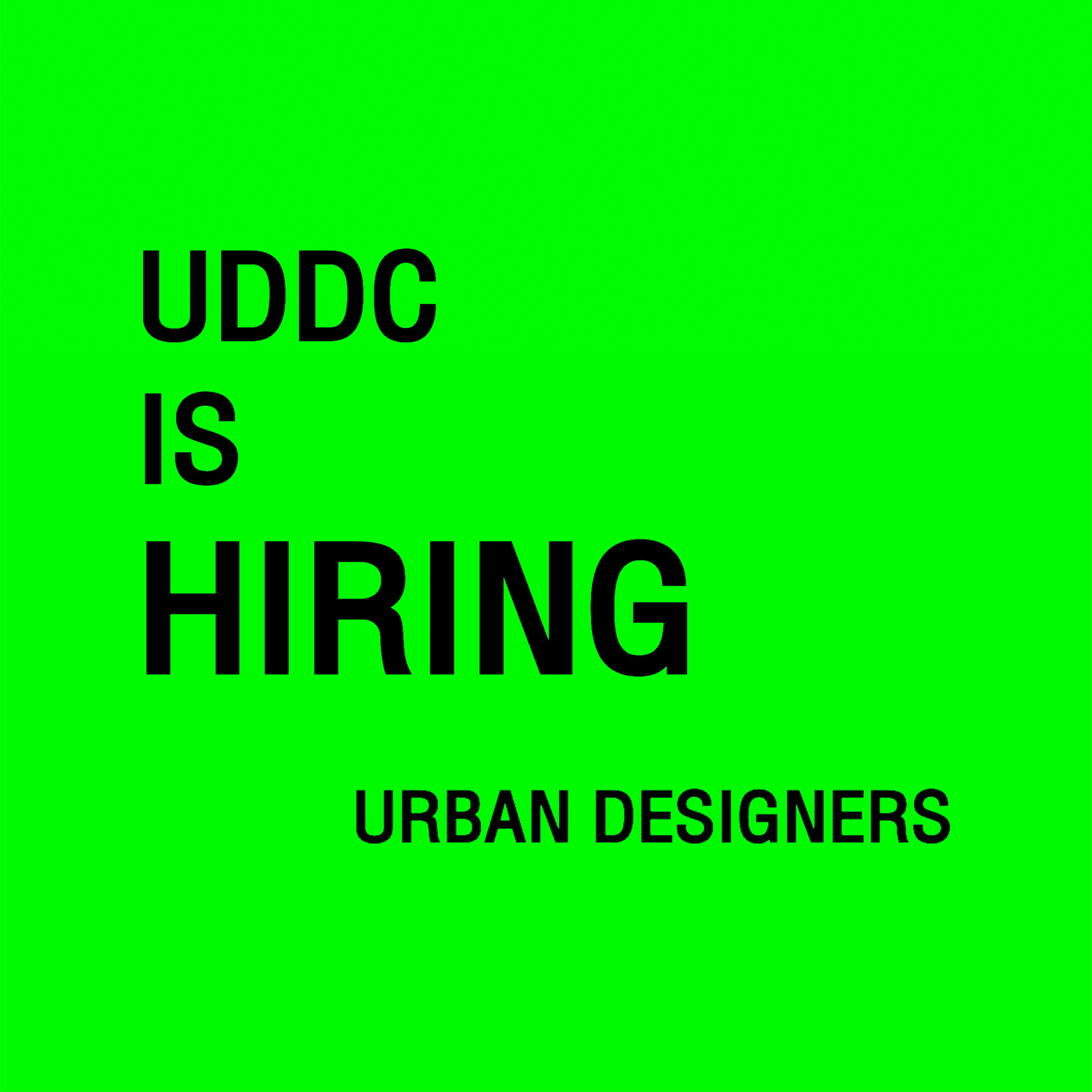 UDDC IS... - UDDC - Urban Design and Development Center