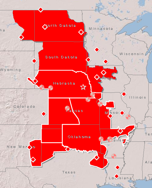 PREMA - This is a map of the Southwest Power Pool (SPP) foot print. Any ...