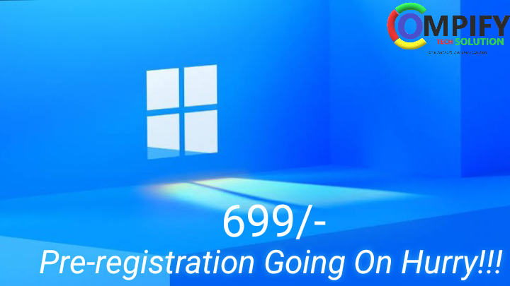 Windows 11 Pre-registration Going... - Compify Tech Solution | Facebook