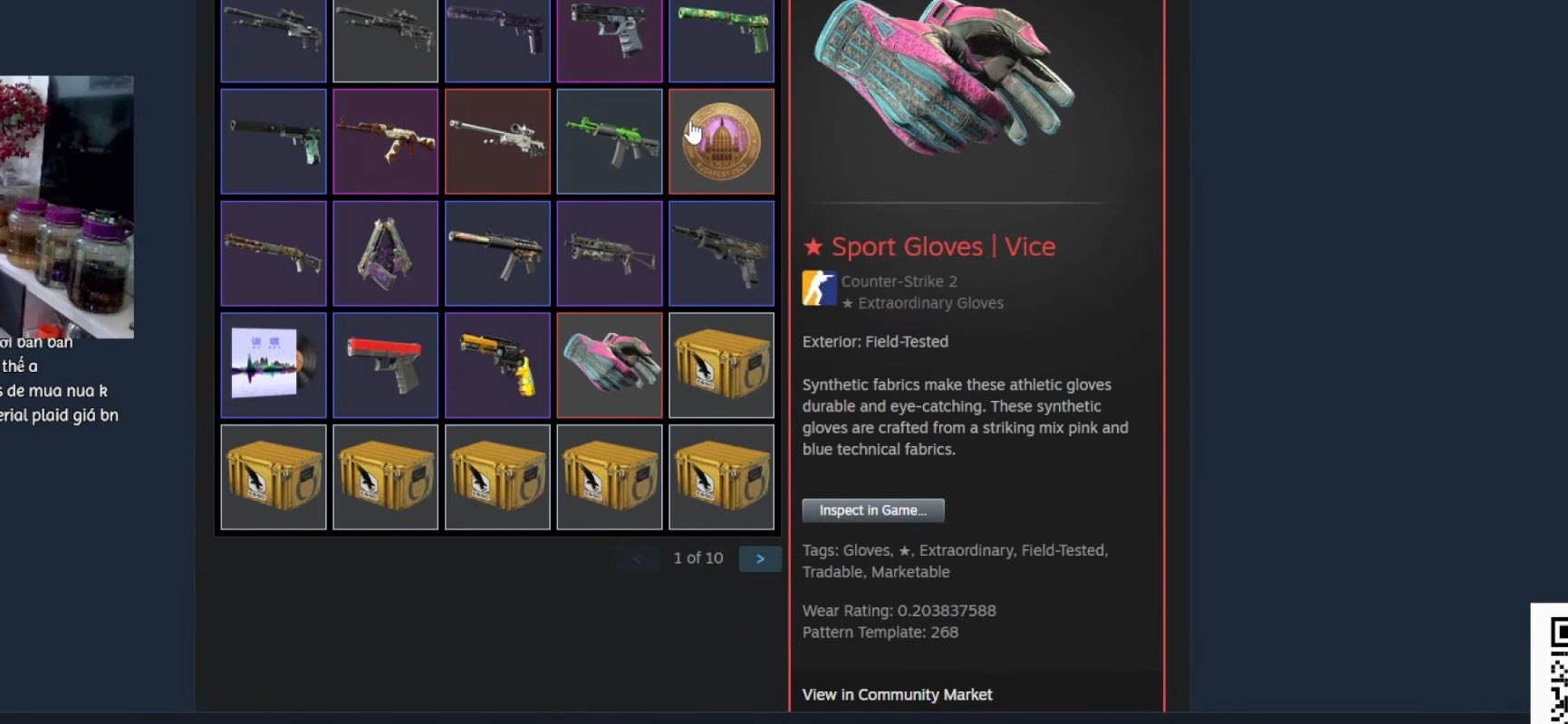CS2 / CS:GO - VN | Bán con vice float 0.2 | Facebook
