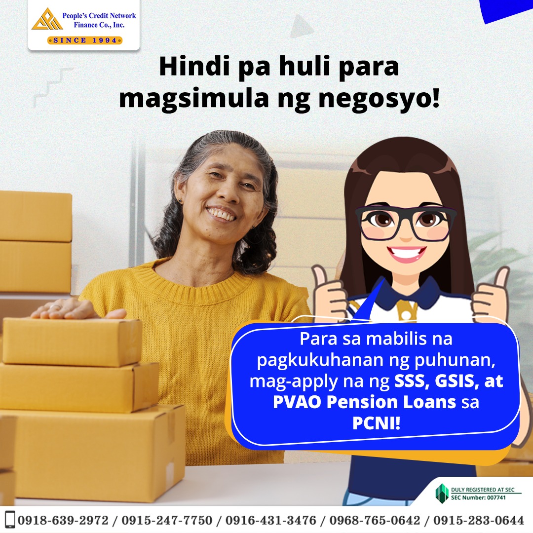Hindi hadlang ang pera at edad sa pagpapatayo ng bagong negosyo! Para ...