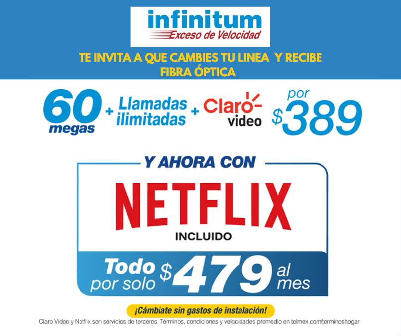 🔵 Portabilidad infinitum 🔁... - Internet de alta velocidad
