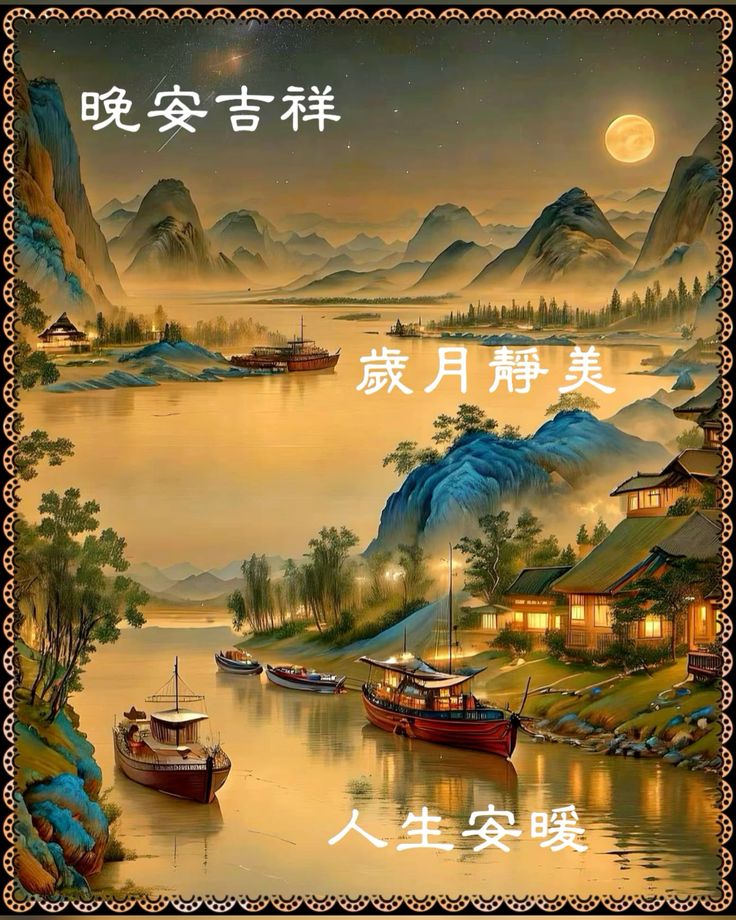 美食 & 早午晚問候圖 | # **夜安-平安-舒眠 | Facebook
