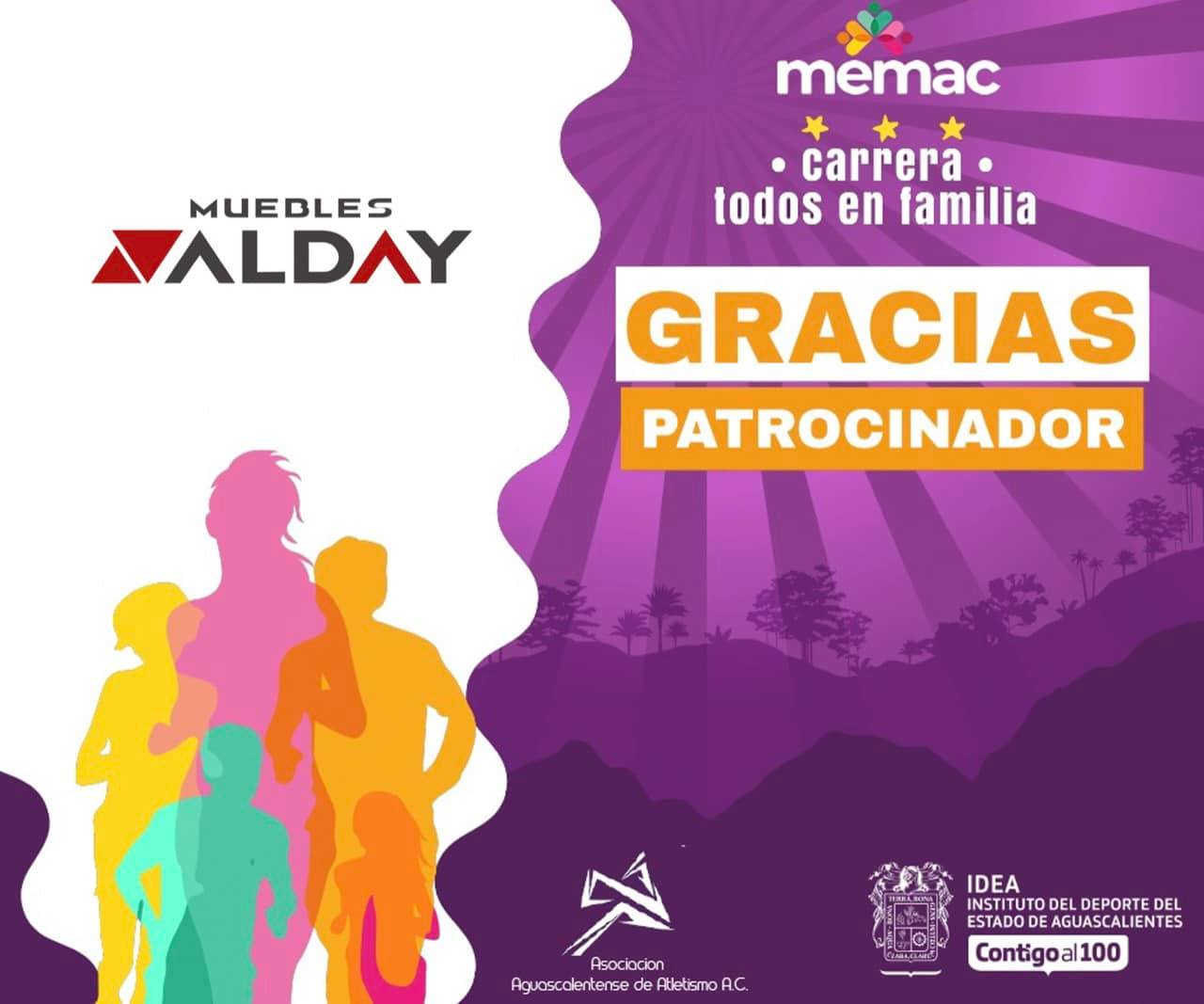 MEMAC - 🏃🏻‍♀️🏃🏻 Gracias a nuestro patrocinador Muebles Alday dedicado ...