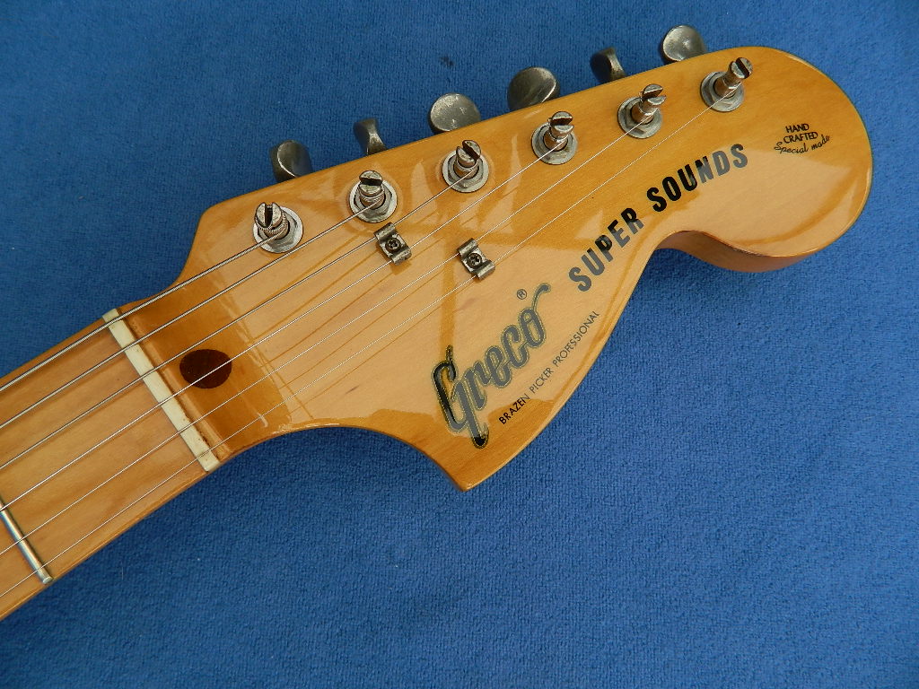 Greco SE800N Super Sound Stratocaster made in Japan in 1976 with