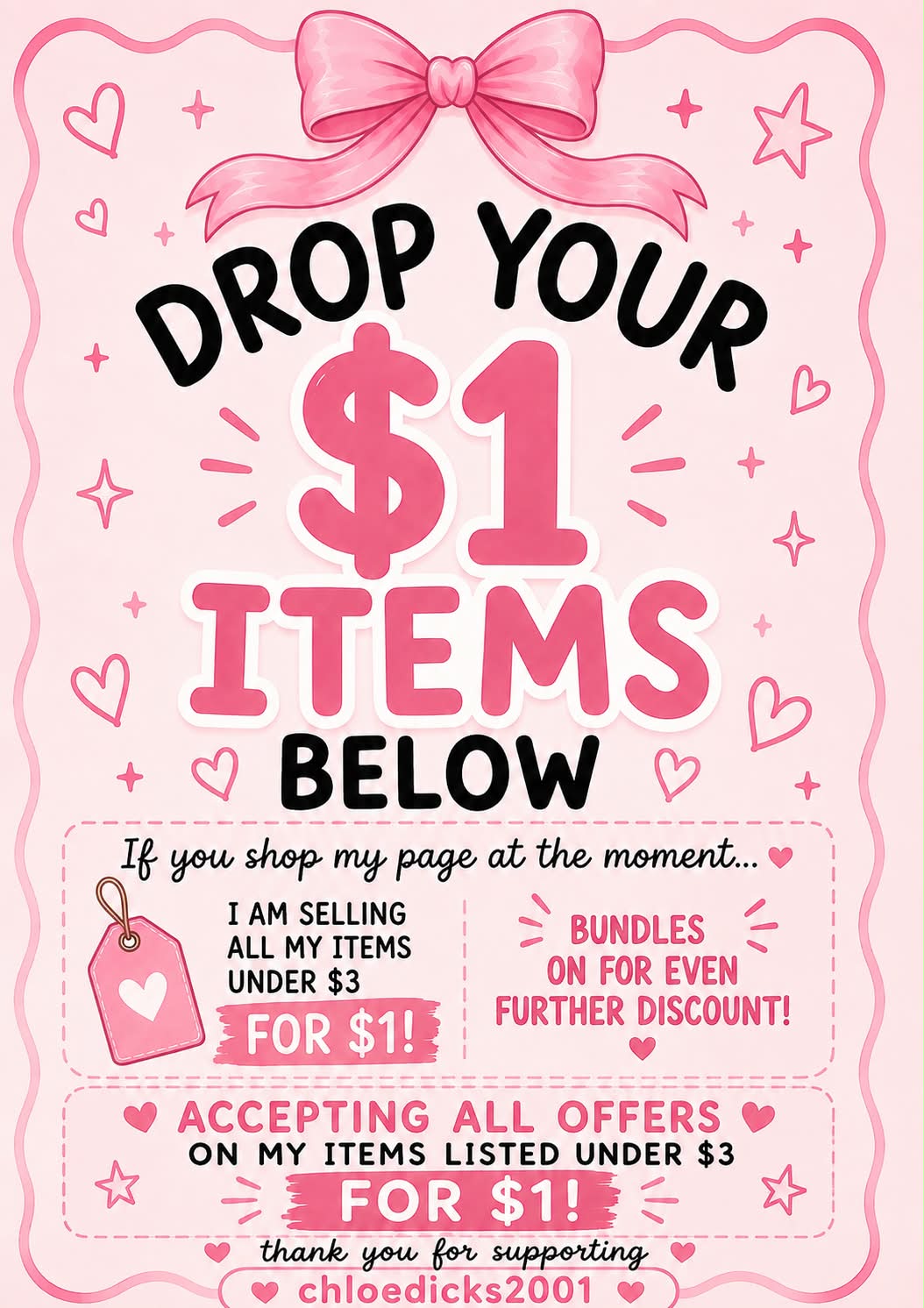 Just listed some women's clothing items for $1 - check them out