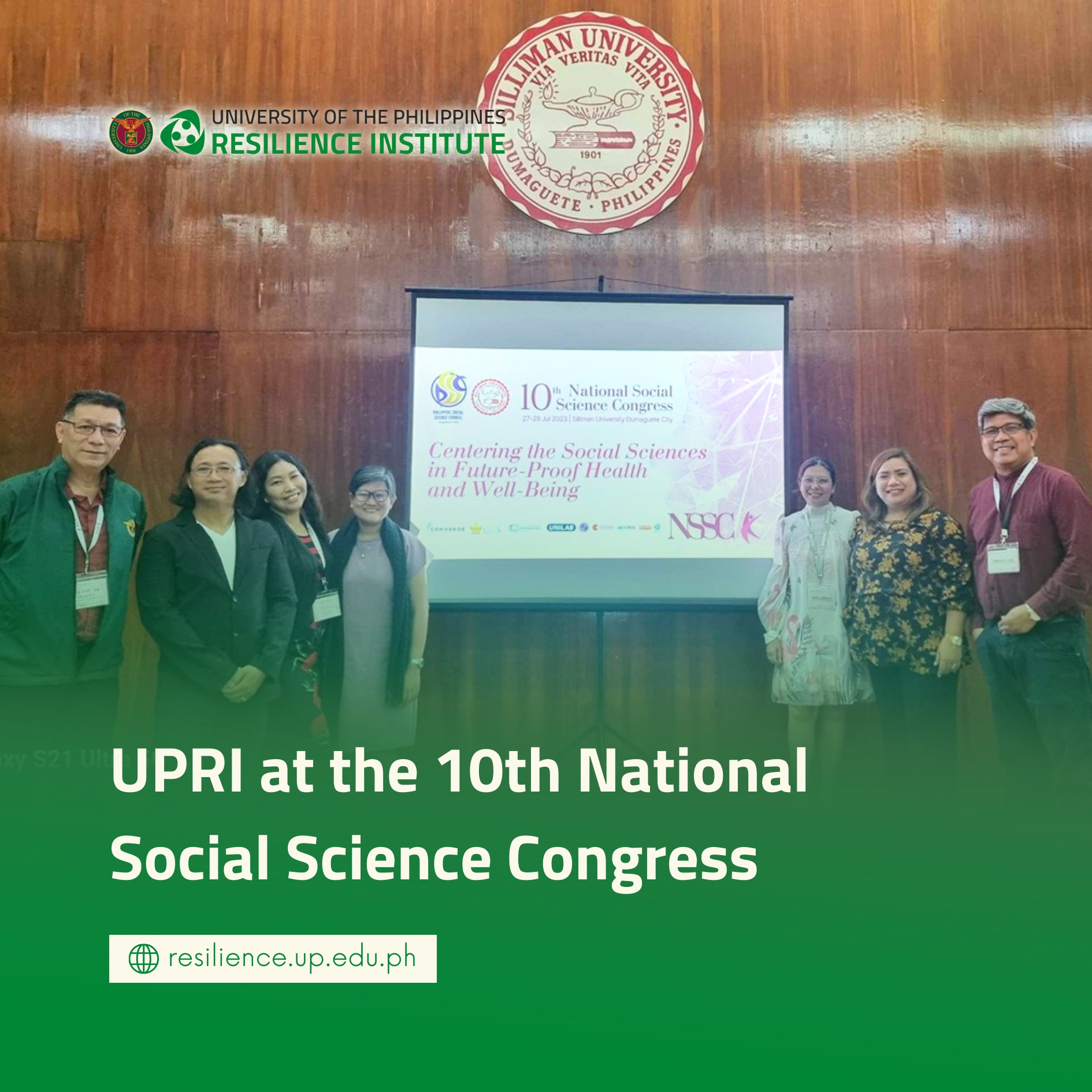 The University of the... - UP Resilience Institute