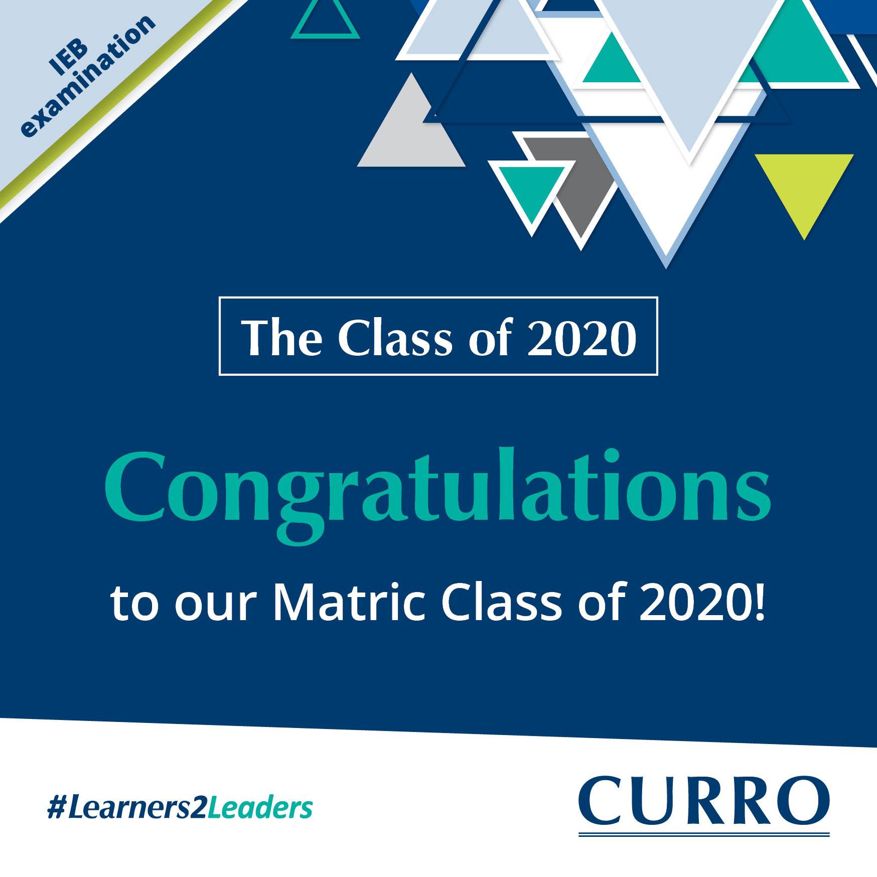 Curro Midrand - Congratulations to the Class of 2020 on your IEB ...