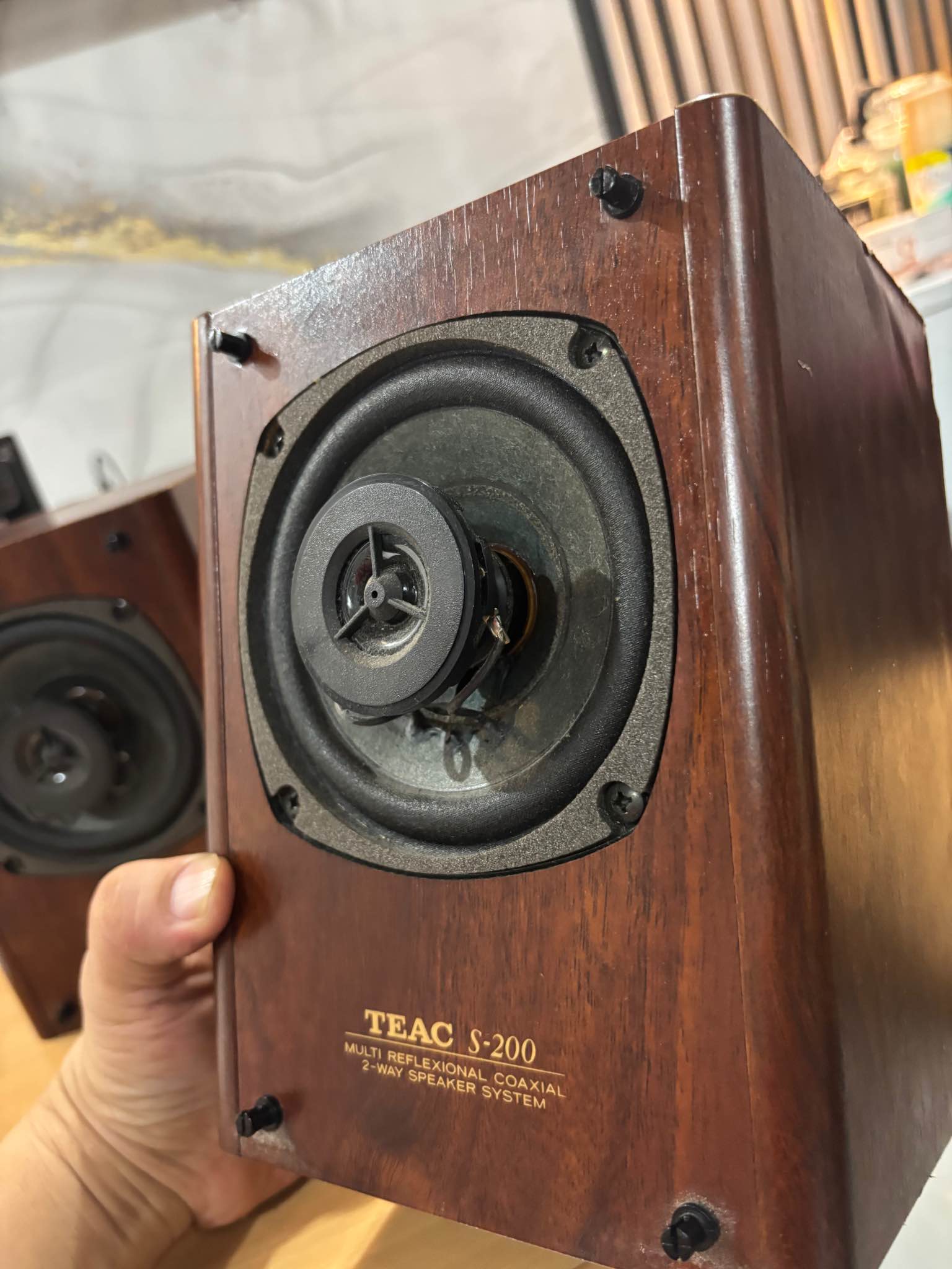 SOLD) Carrozzeria TS-A70II Illuminating backboard speaker japan