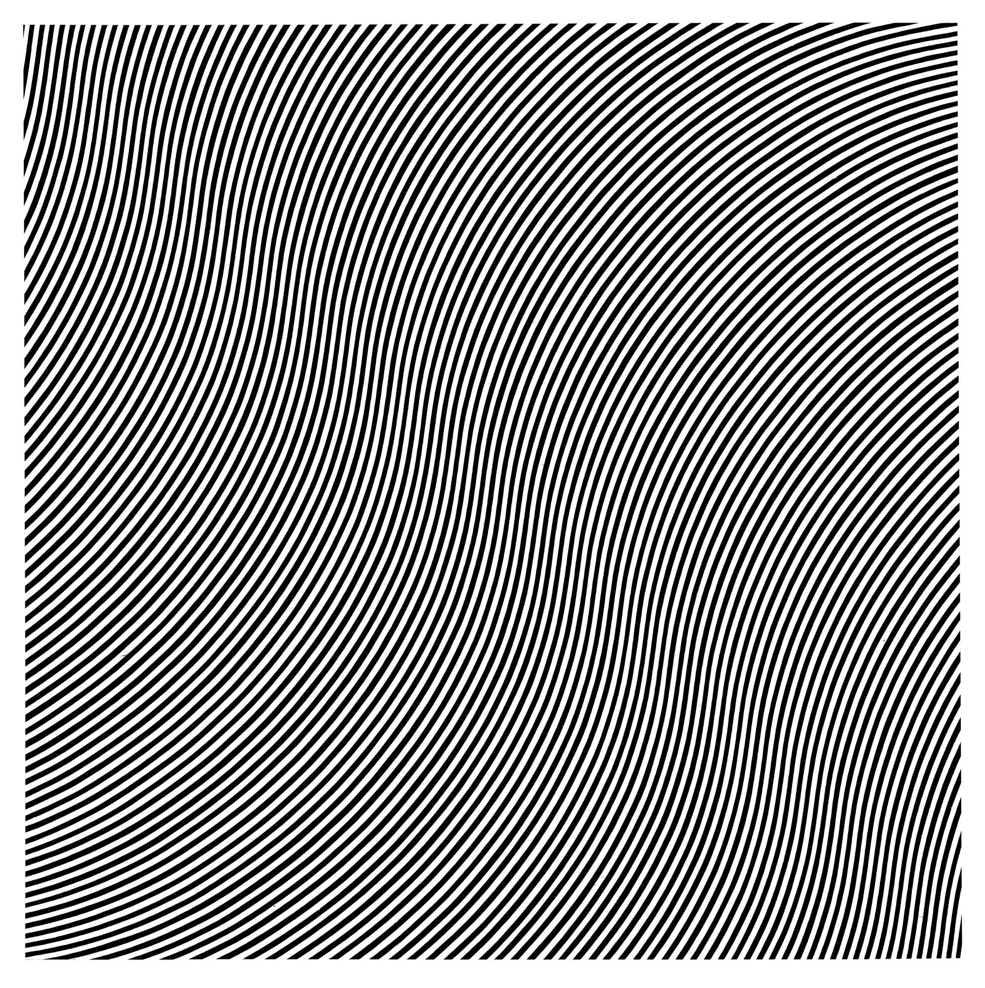 Bridget Riley (born 1931) - “Hesitate” (1964), Tate Britain, London
