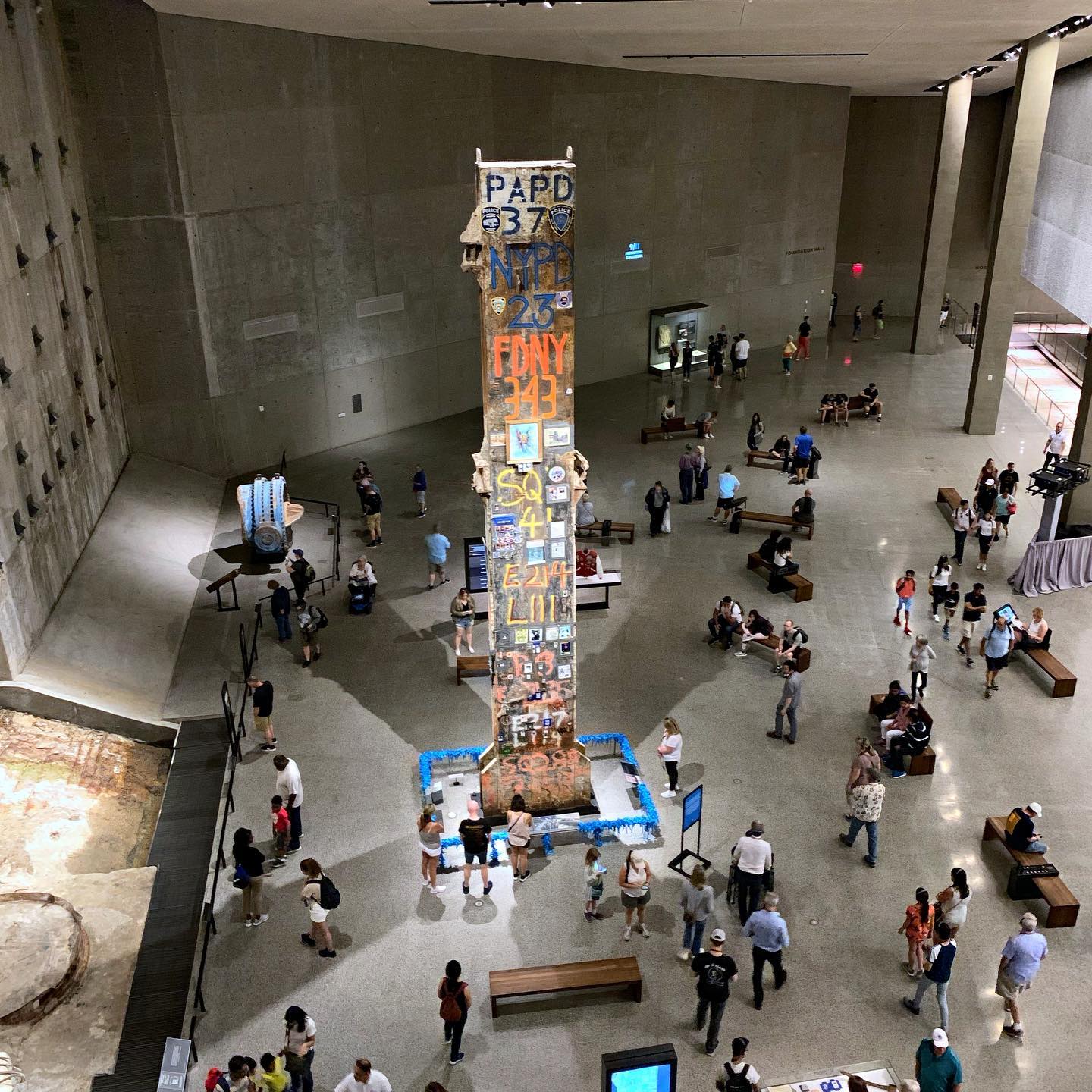 If you ever get the chance, I recommend going to the 9/11 Memorial