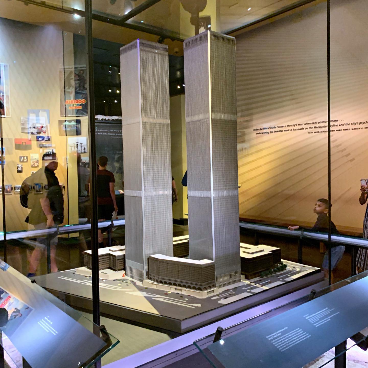 If you ever get the chance, I recommend going to the 9/11 Memorial