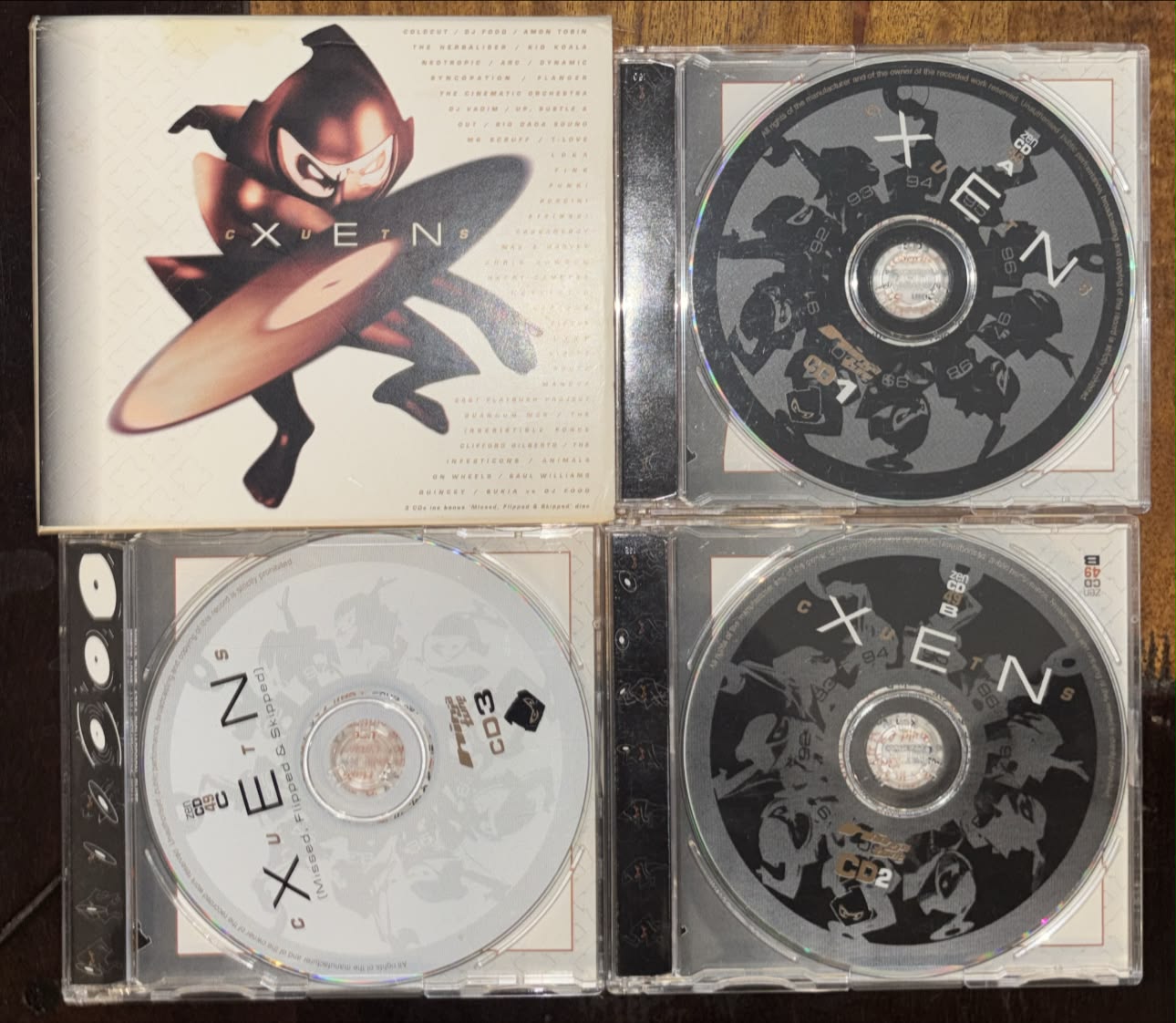 Ninja Tune Ninja Cuts XEN セット Ninja tune goodness. XEN Cuts. XE=N N 8 E ۷ mo.s.co.i/111 G01 1