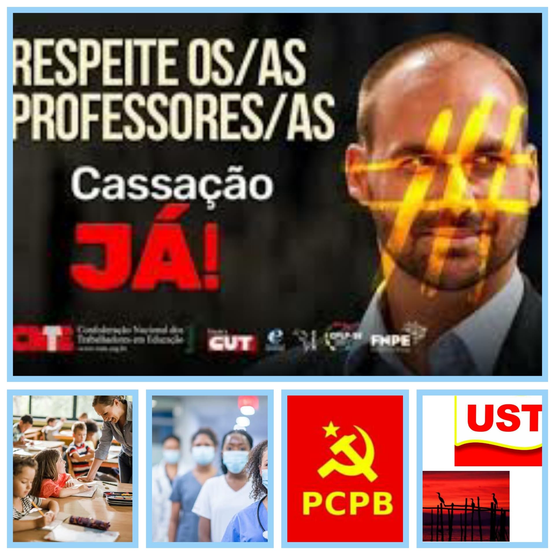 PCPB São Paulo - 🚩 O BANDIDO EDUARDO BOLSONARO ATACA DE...