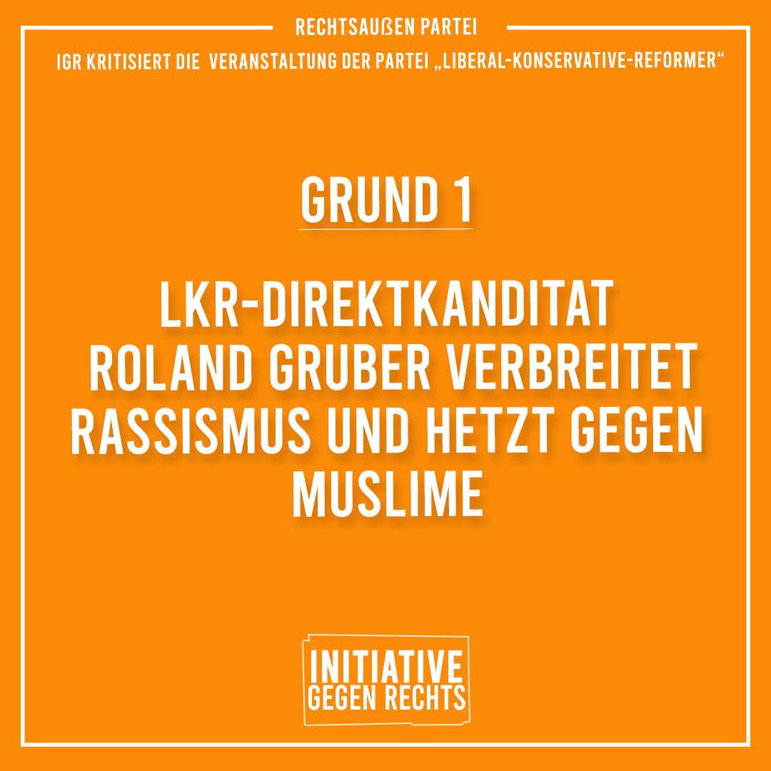 ++ IGR kritisiert... - Initiative gegen Rechts - Regensburg | Facebook